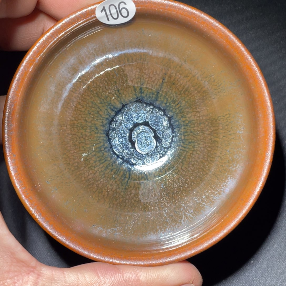 茶盏柴烧建盏老黄甄选106