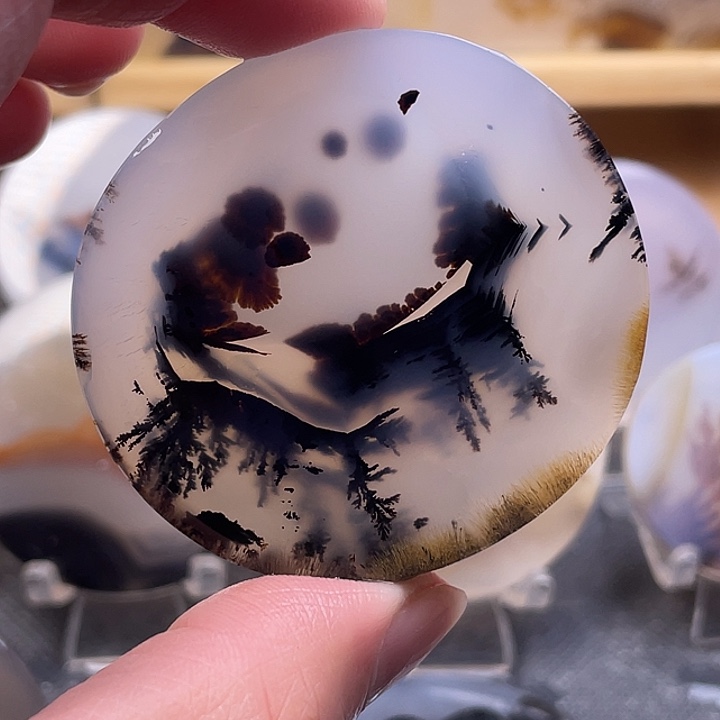 玛瑙/玉髓吊坠(不含链)未镶嵌