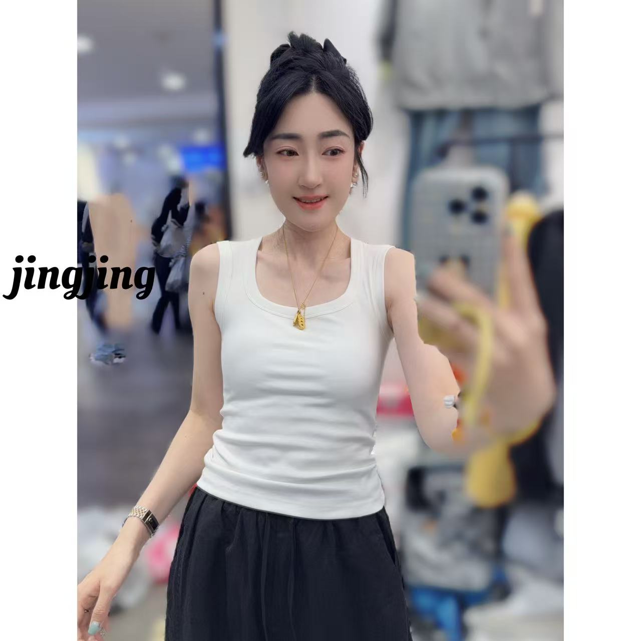 春季新款休闲百搭外穿背心（3655）