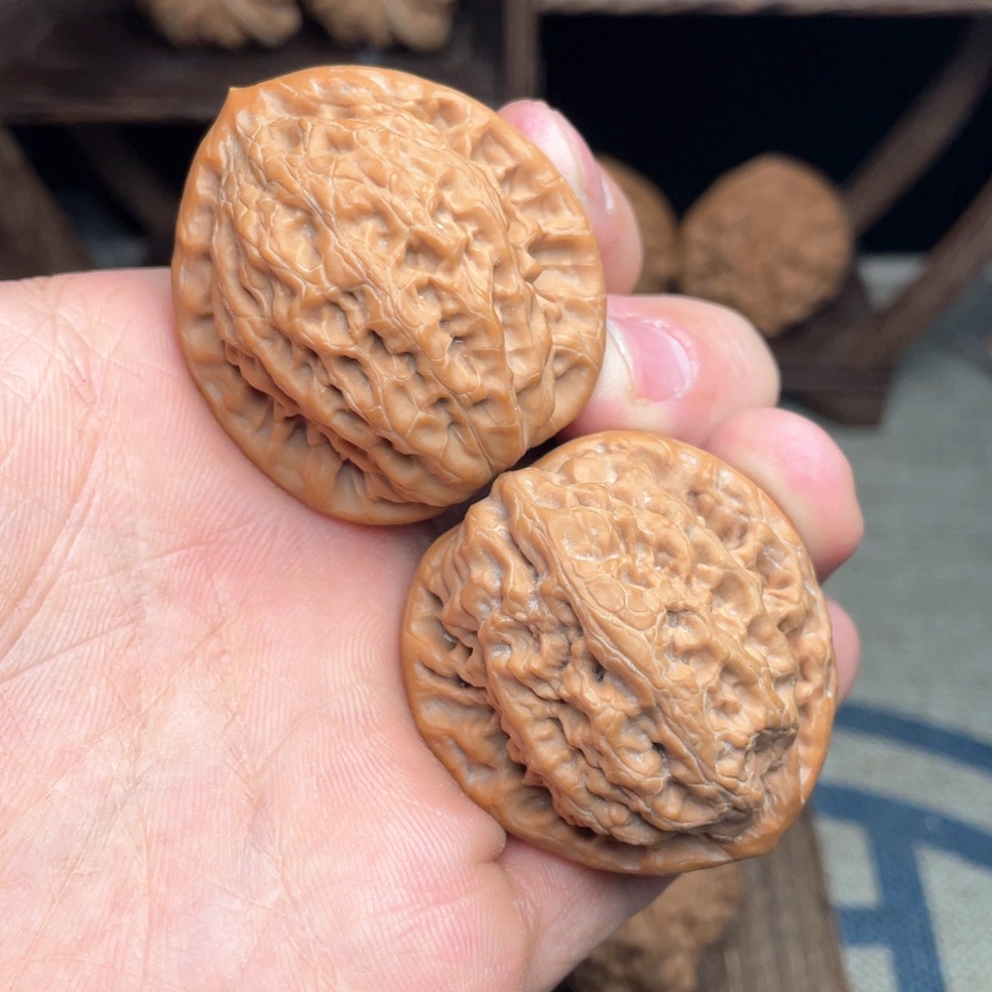 文玩核桃把件39毕业高货金公子