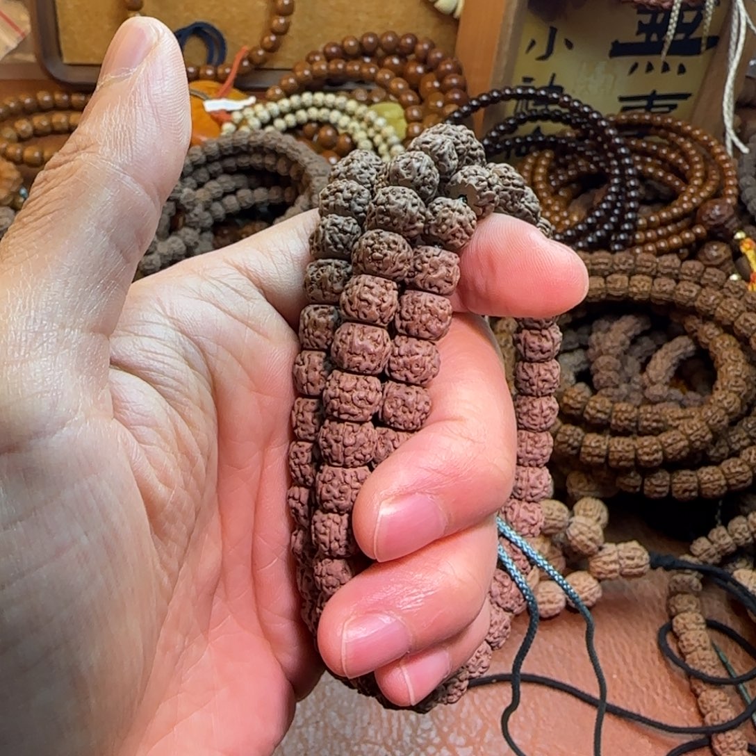 段***森吊坠金刚菩提紫红皮一代