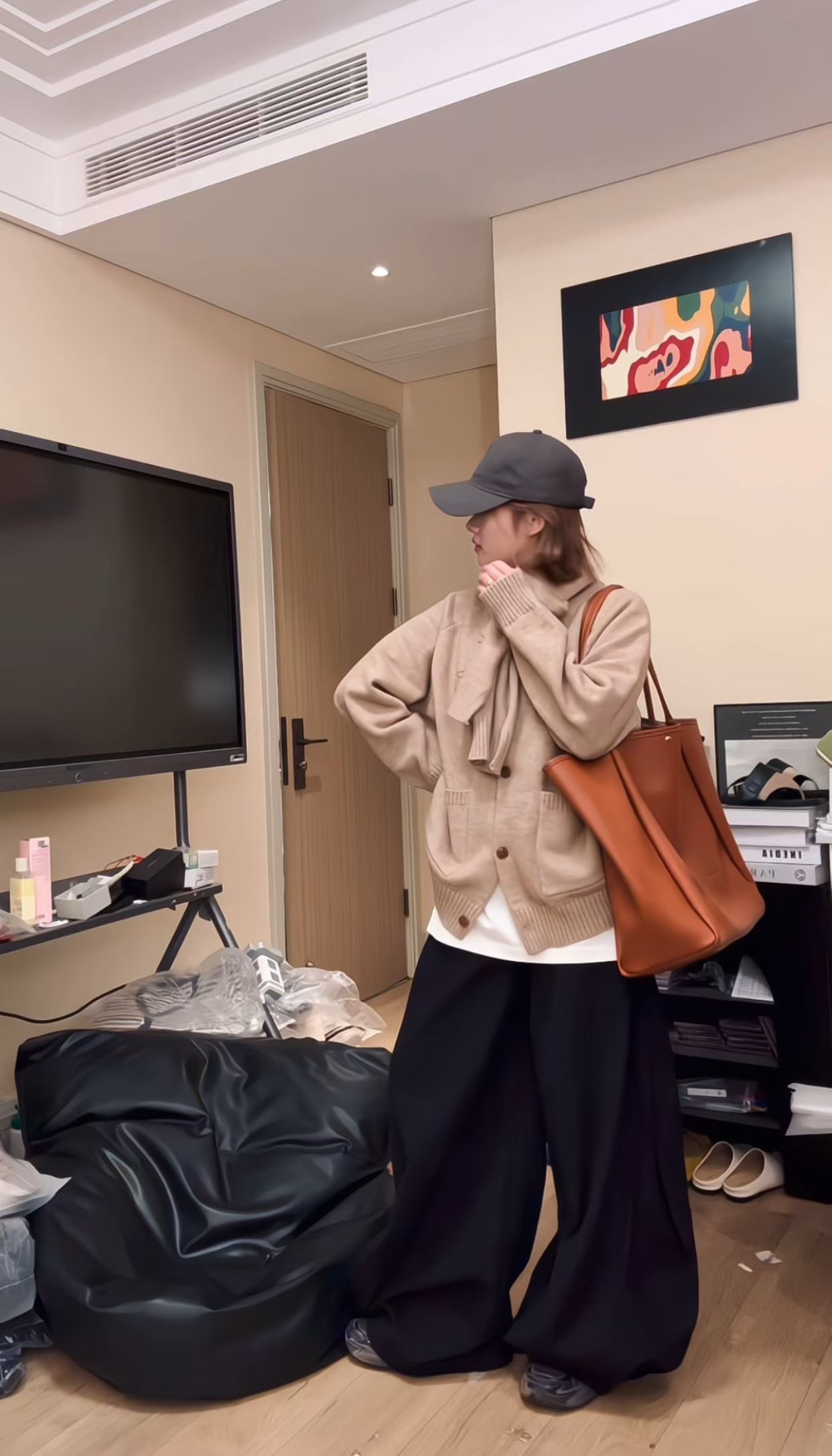 纯欲风时尚套装夹克INS风上衣慵懒风时尚休闲