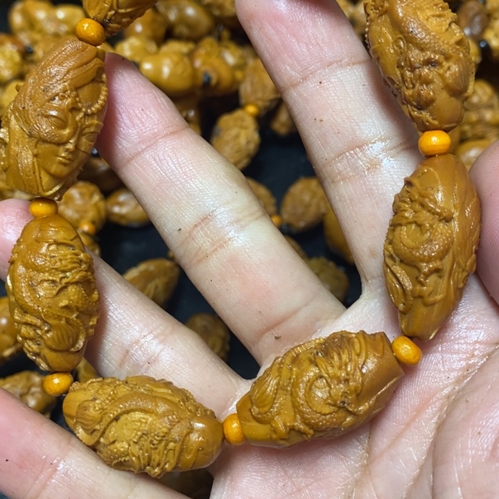 手串/手链橄榄核橄榄微瑕美女