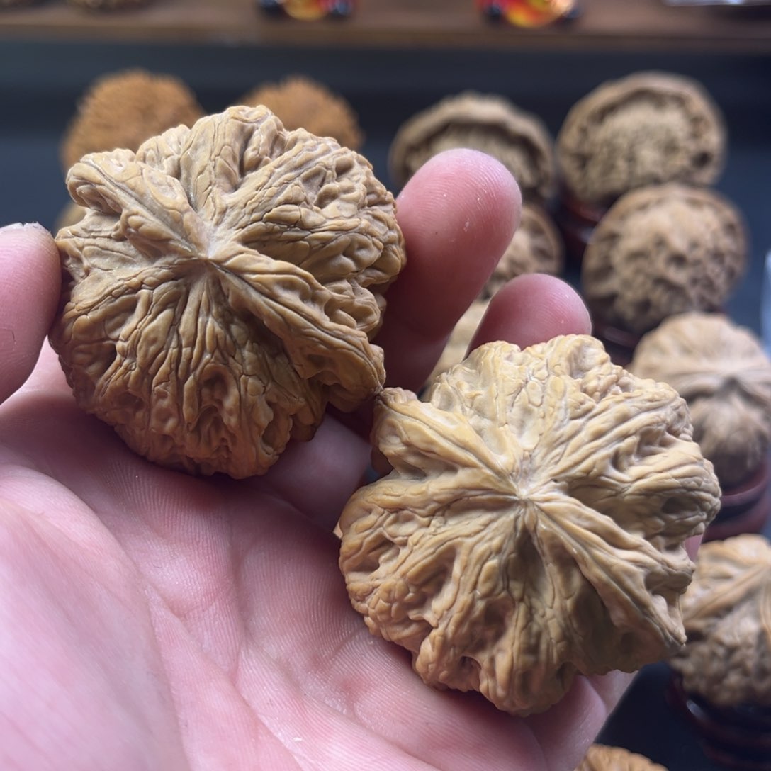 文玩核桃把件微***螂平谷大粗筋
