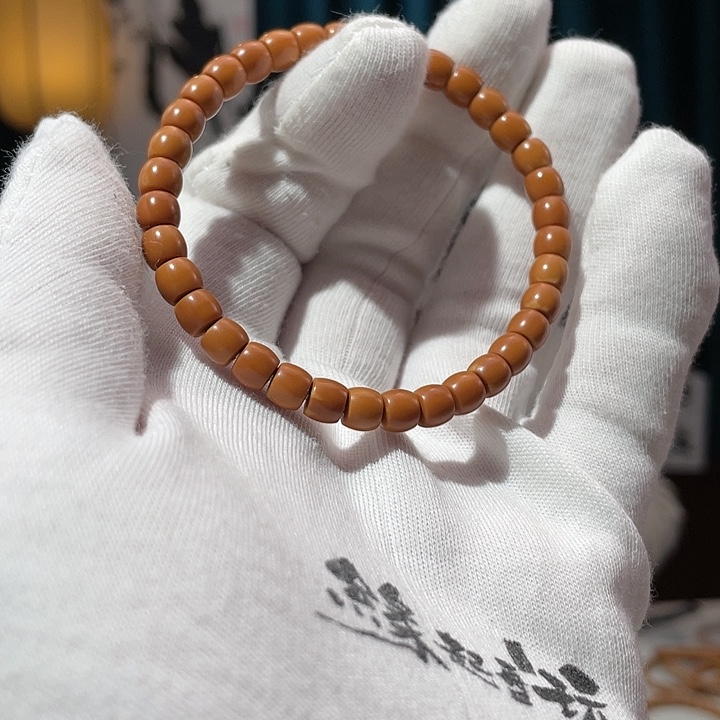 橄榄核手串三花核尖6.0左右