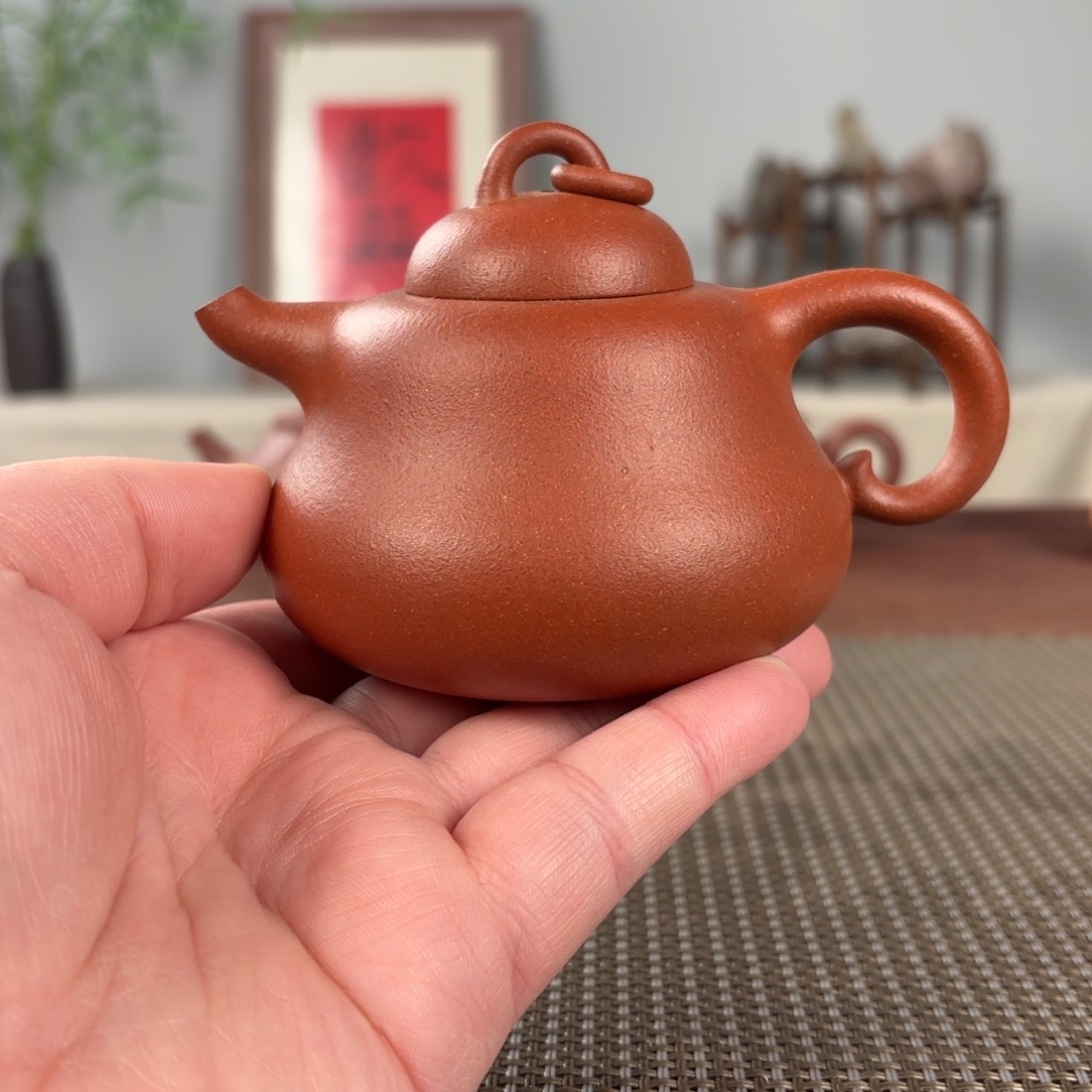 紫砂茶壶黄龙山原矿紫砂壶