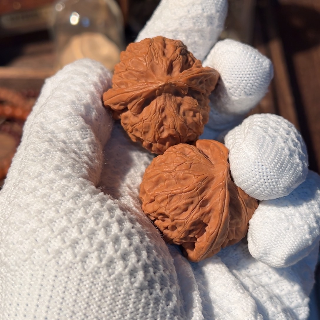 *****文玩核桃把件中奖