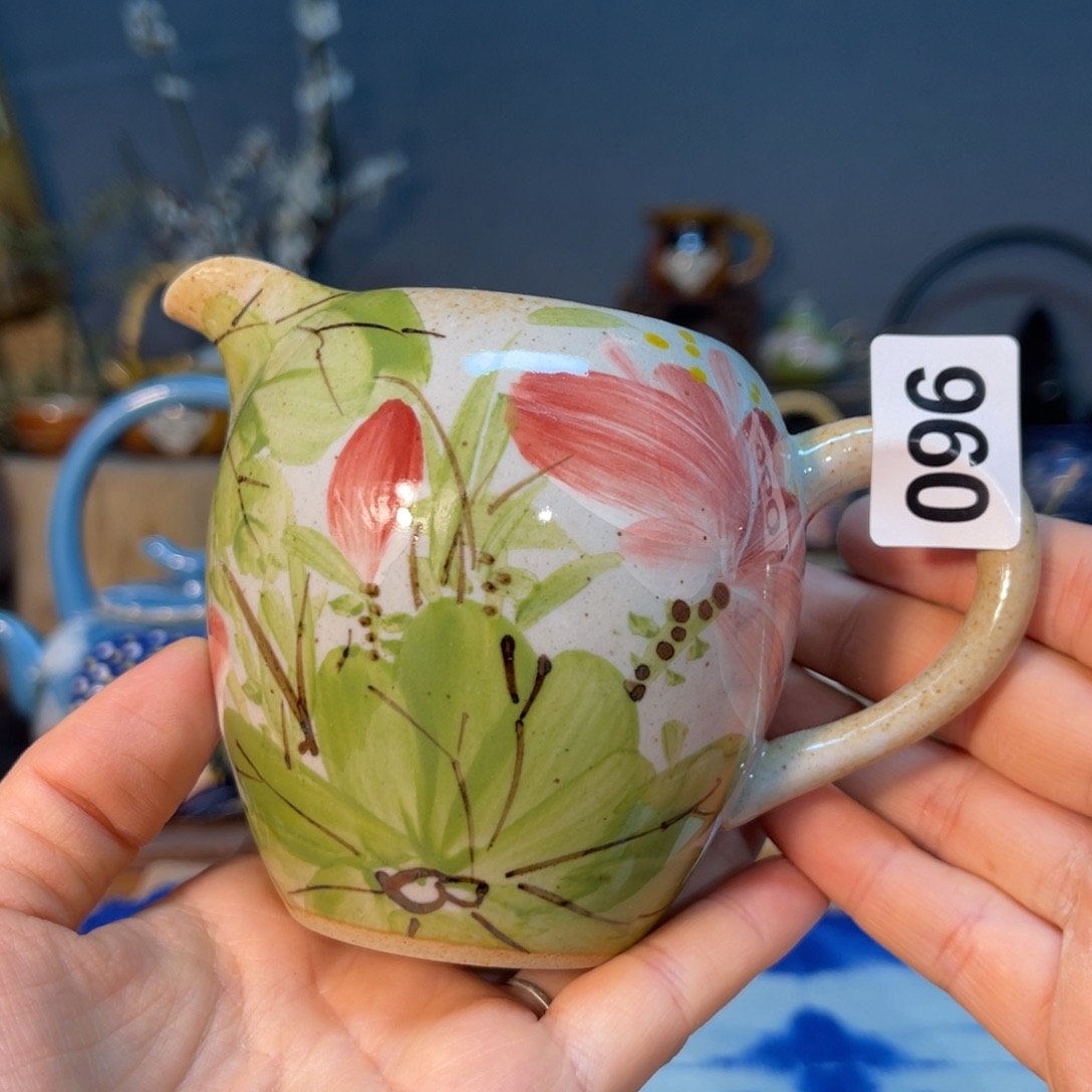 杯素浅陶瓷手工手绘