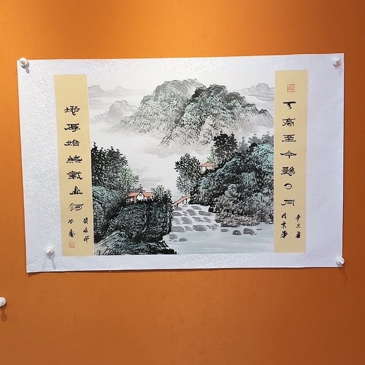 国画书法作品多次参加