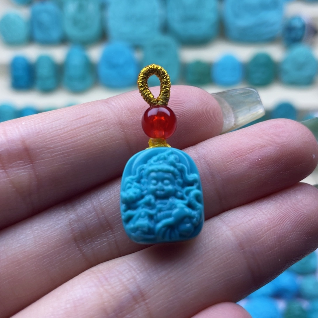 绿松石珠宝奇石未镶嵌