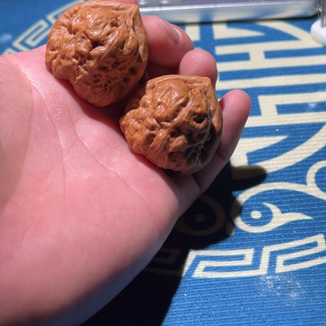 文玩核桃吊坠阳*古蝉