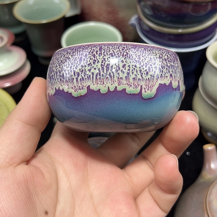 摆件陶钧窑茶器钧窑茶器