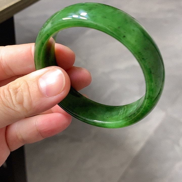 和田玉（碧玉）颈饰未镶嵌54圈