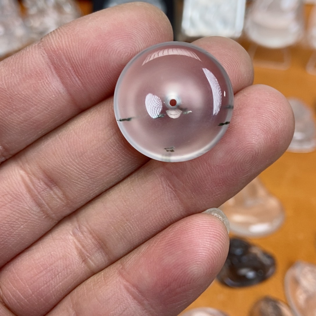 石英质玉未镶嵌吊坠