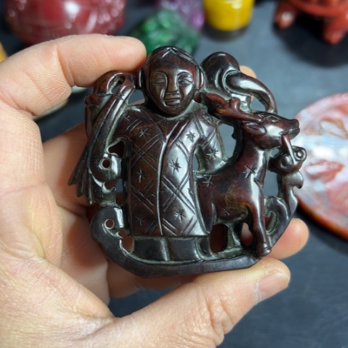 【闪购商品】紫金钵盂菩提把件