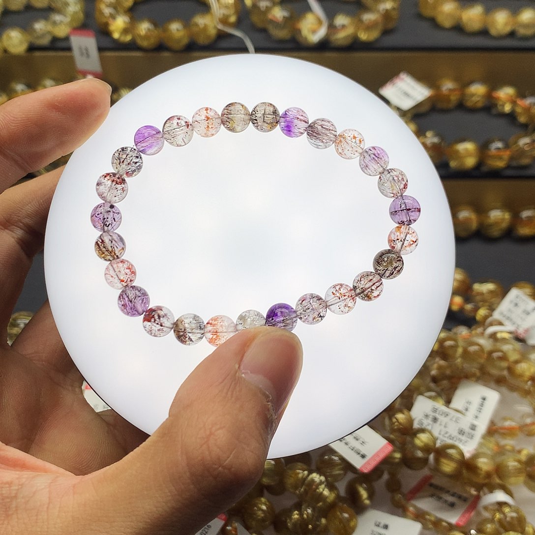 水晶手链未镶嵌超七