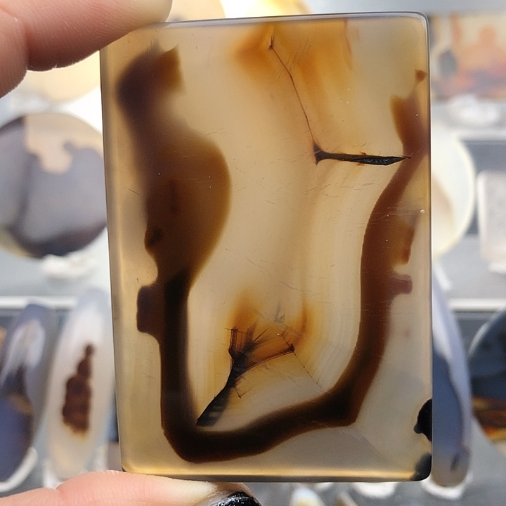 查罗石未镶嵌珠宝半成品104