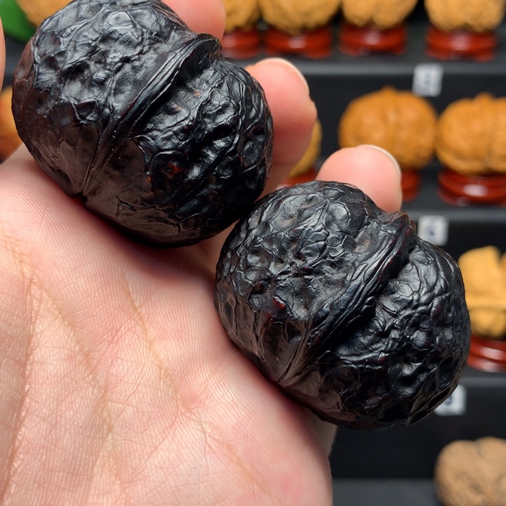 文玩核桃把件44地闷元宝