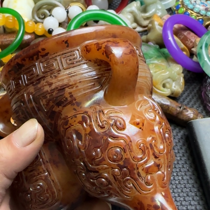 紫金钵盂菩提吊坠