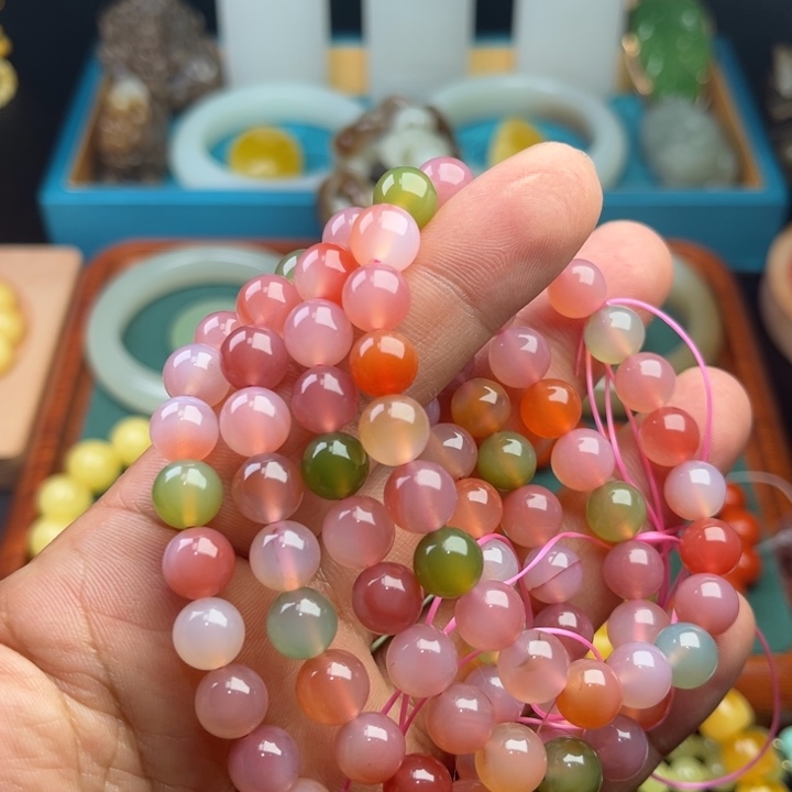 玛瑙/玉髓手链未镶嵌