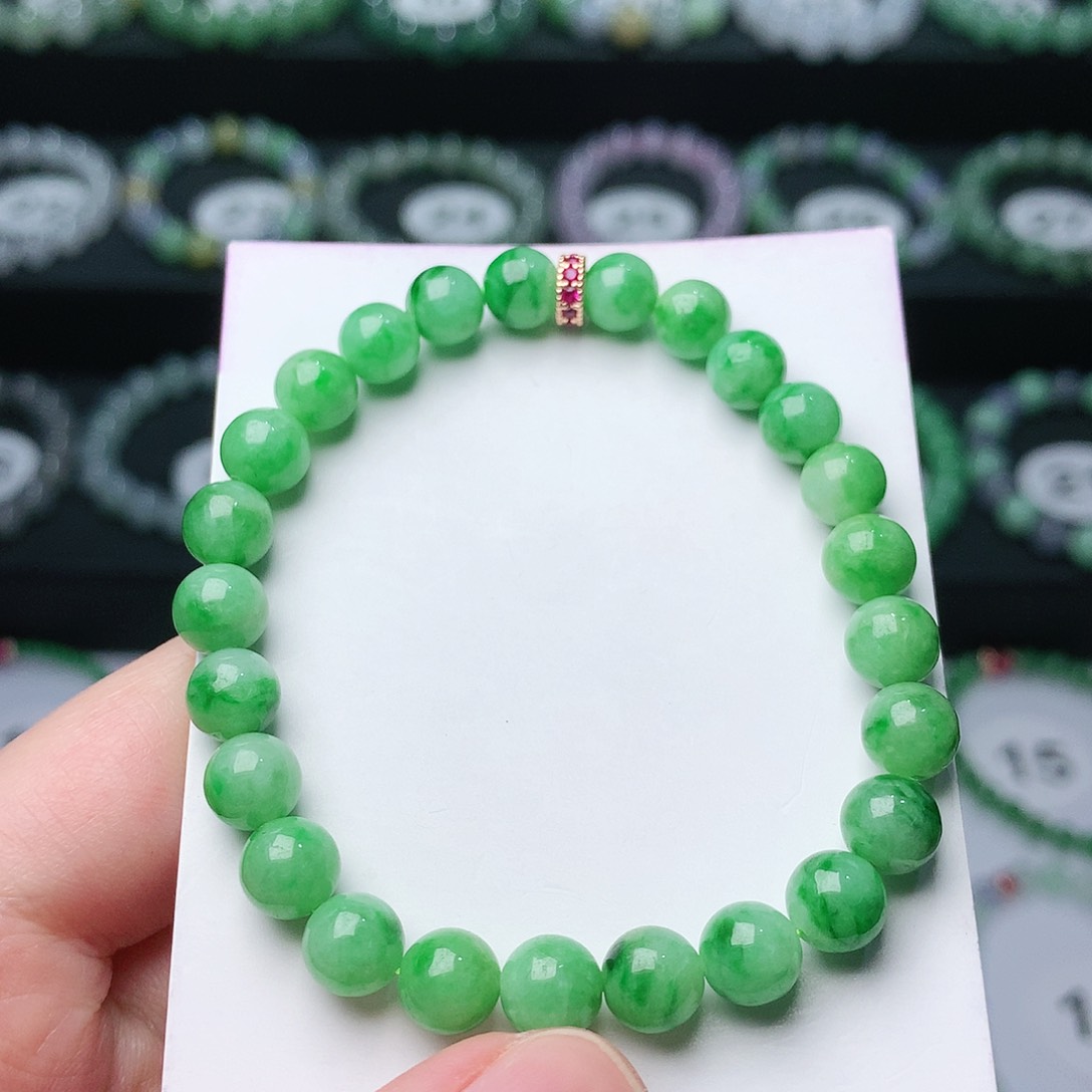 翡翠手链未镶嵌翡翠