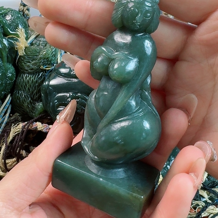 和田玉挂件未镶嵌