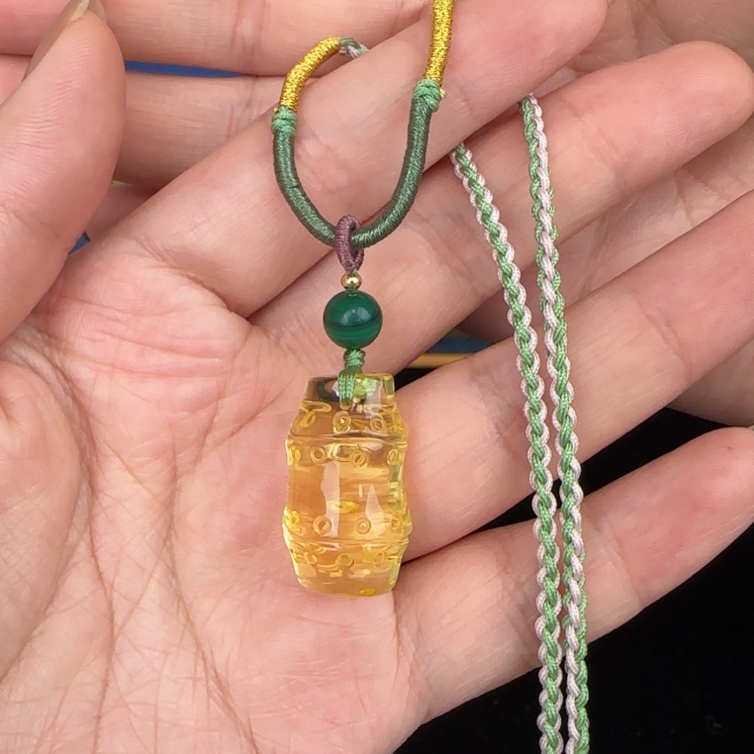 蜜蜡吊坠(赠链)未镶嵌