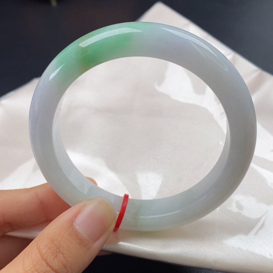 翡翠手镯未镶嵌58.3正圈