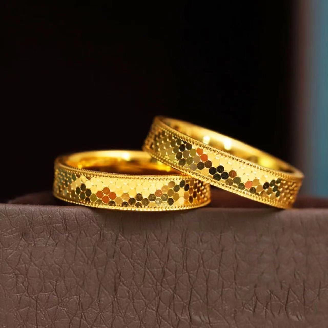 合金戒指 龙鳞闭口戒指 （点击选圈口）情侣时尚光面古法简约