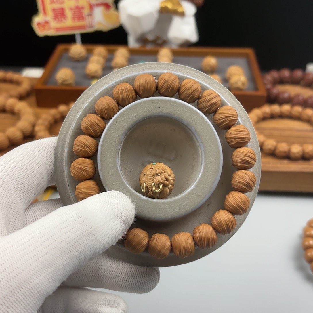 猴头核桃手串李****发鬼印+象神