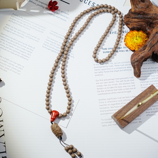 【白龙涎】8mm古法非遗071524手工合香珠108