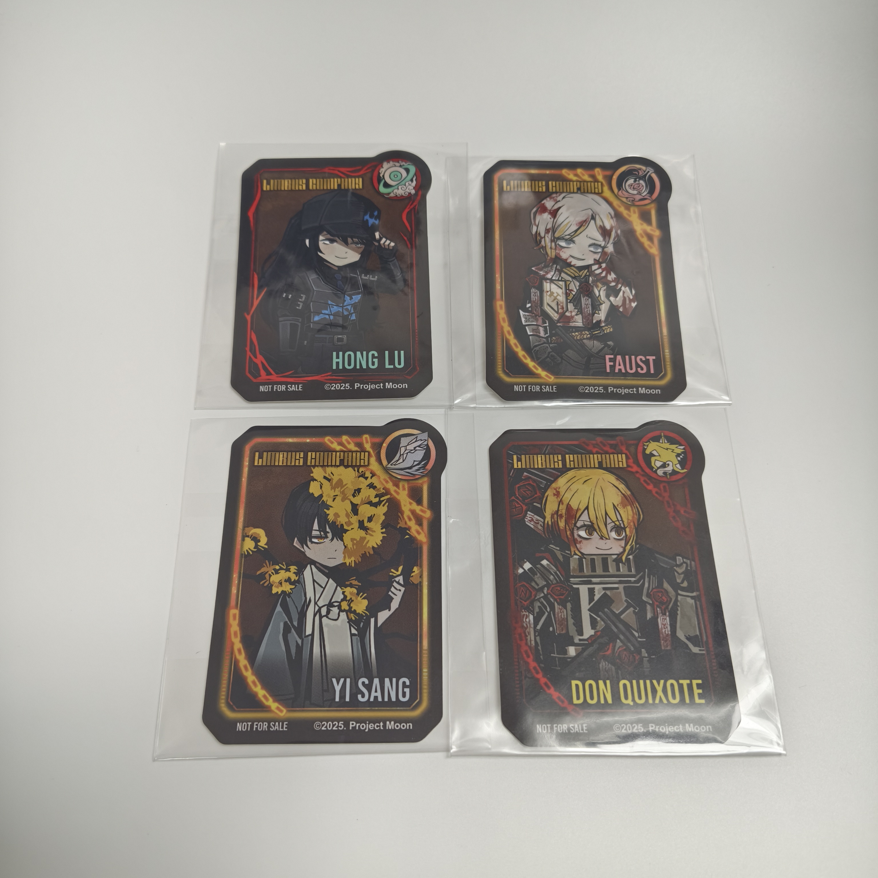 〔limbus company〕边狱巴士 特典贴纸