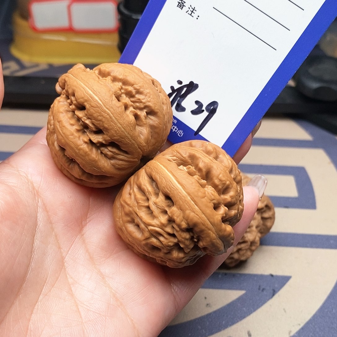 【闪购商品】文玩核桃把件七**夏文玩核桃把间29