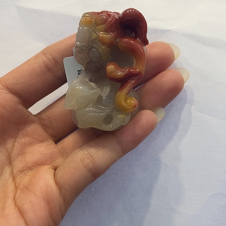 石英质玉（黄龙玉）手镯未镶嵌