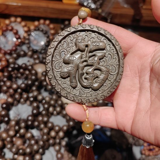 小叶桢楠金丝楠木车挂