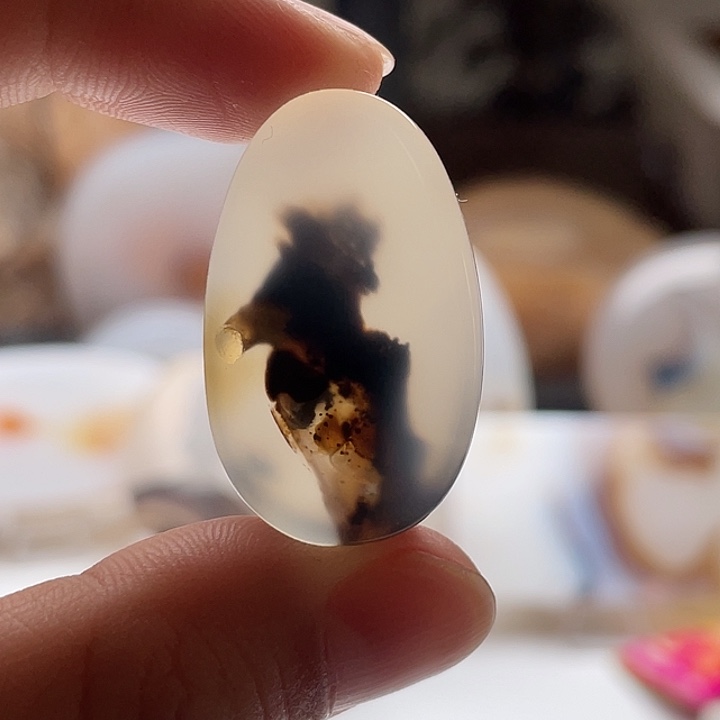 玛瑙/玉髓未镶嵌吊坠(不含链)觉*子