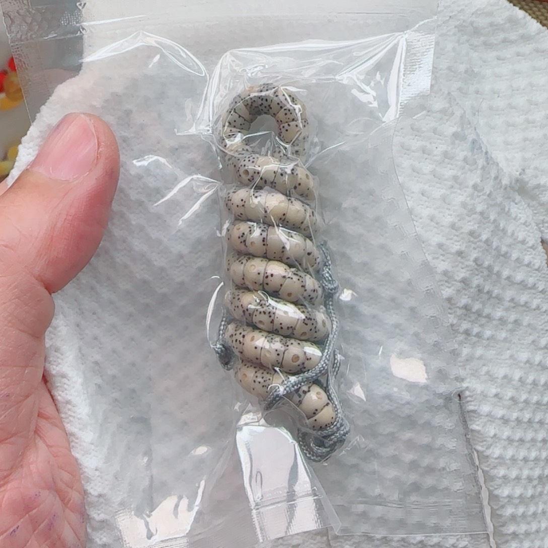 手串星月菩提糯冰果冻手工大肠6mm