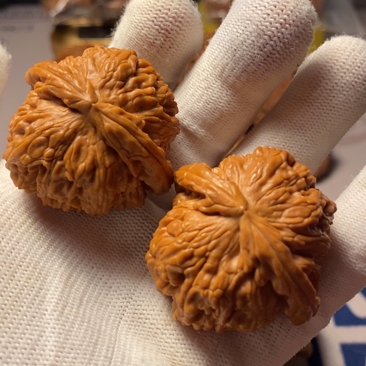 吊坠文玩核桃42白狮子