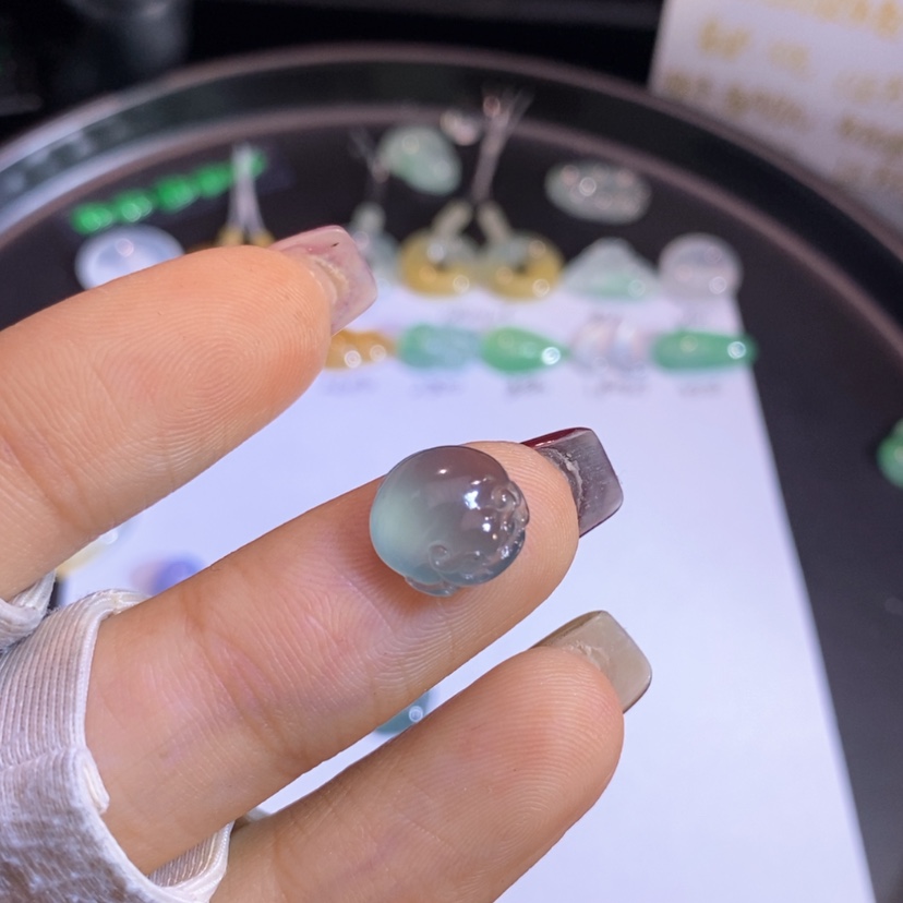 【闪购商品】翡翠未镶嵌挂件金蟾