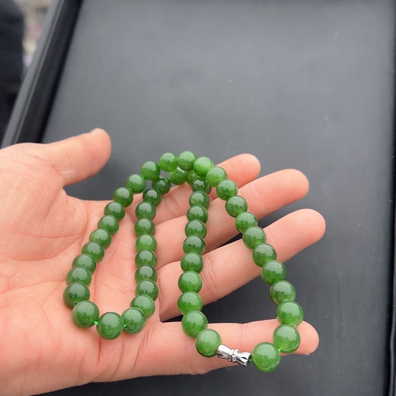 【闪购商品】和田玉项链未镶嵌碧玉妈妈链