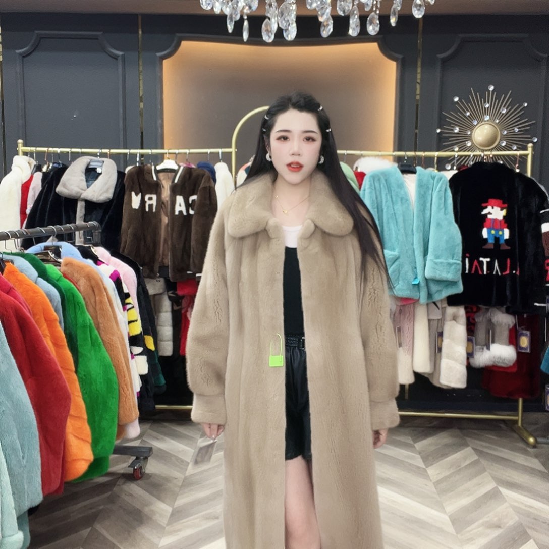 冬季新款时尚水貂