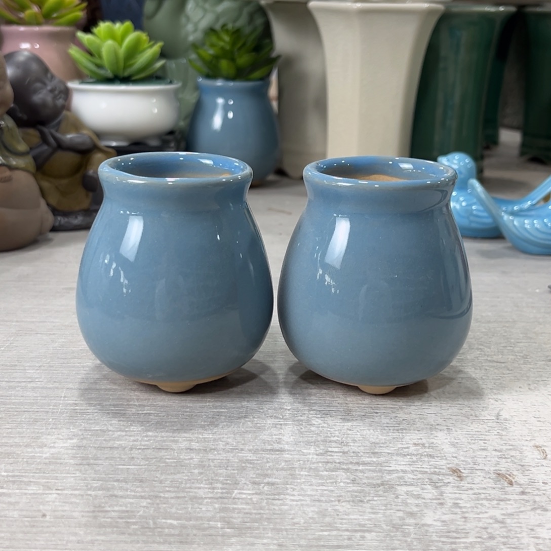 陶瓷绿植多肉微瑕花盆口径5*8