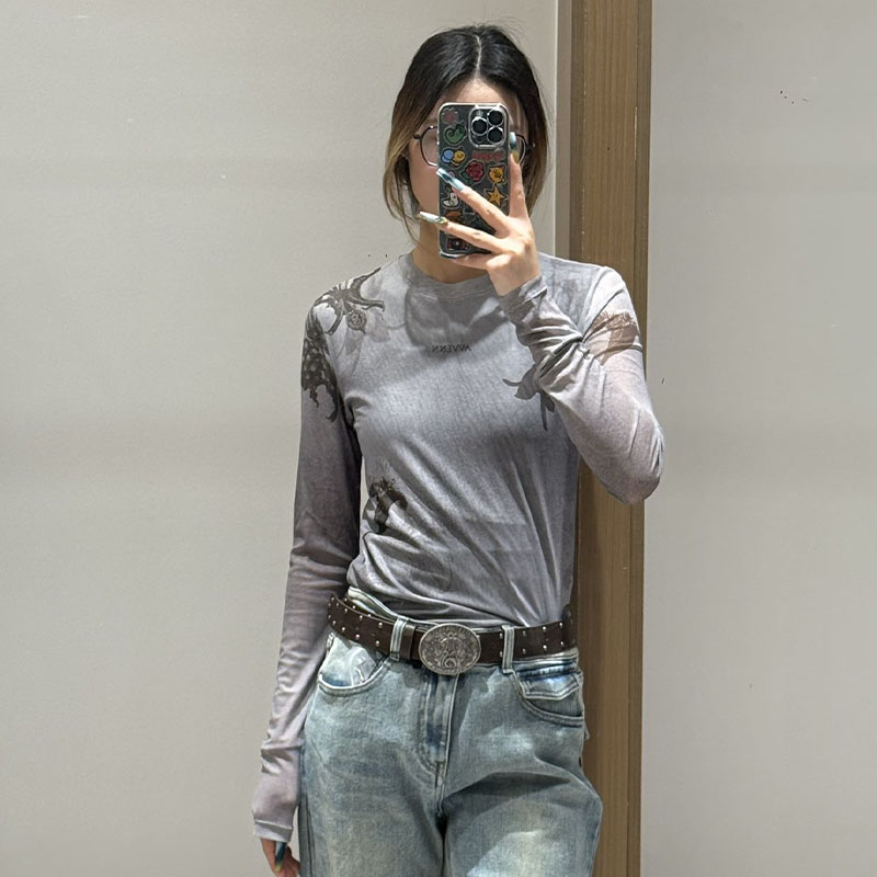 【现货】AVVENN  设计师品牌26早春新品印花T恤