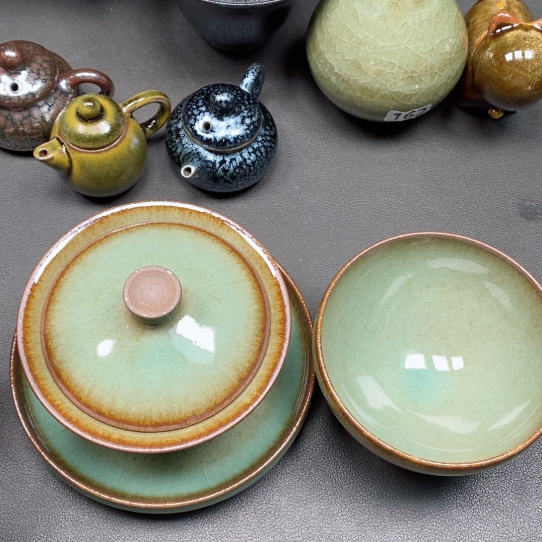 茶盏小*哥建窑建盏主人杯三才盖碗➕钵