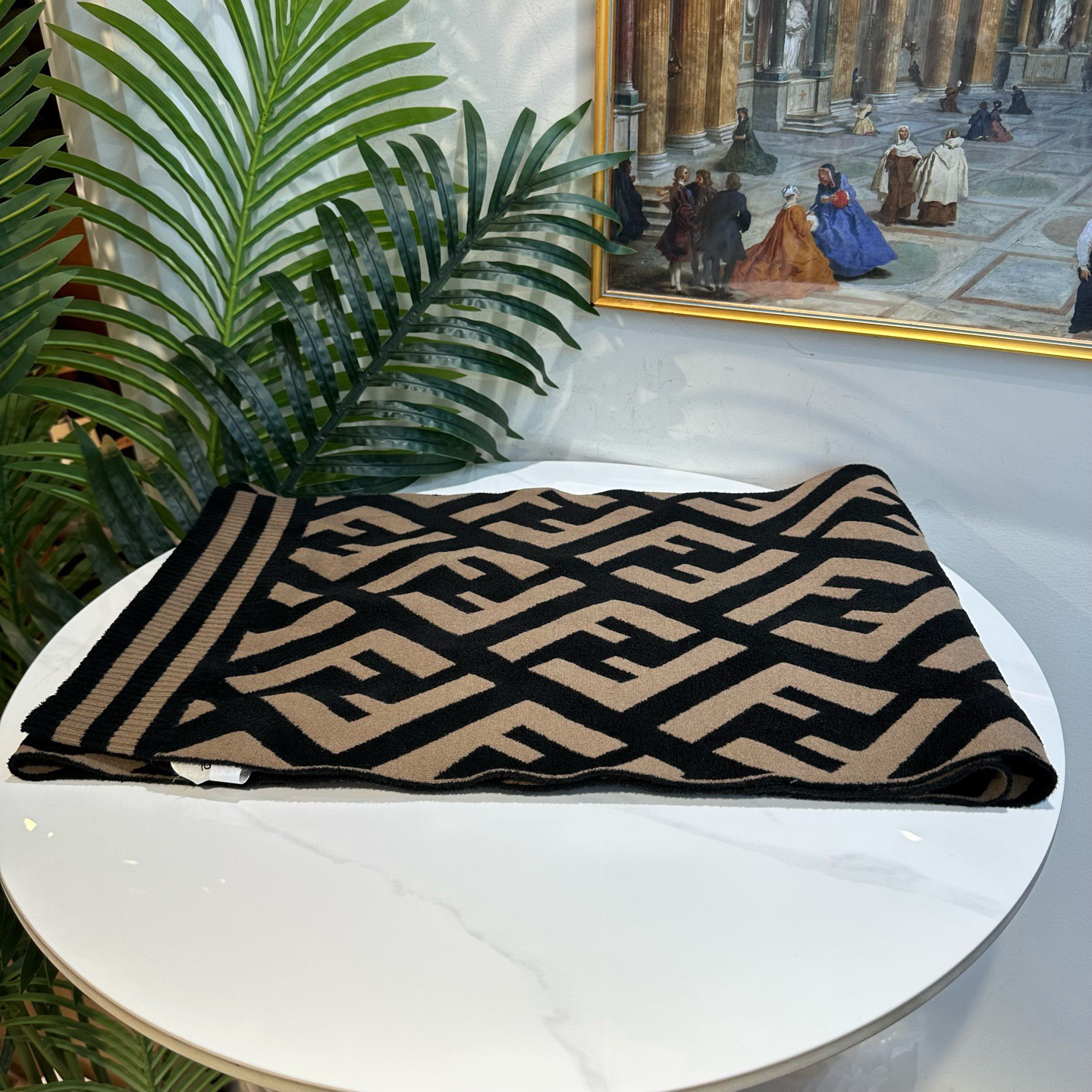 95新 FENDI/芬迪 御古屋/03890/围巾