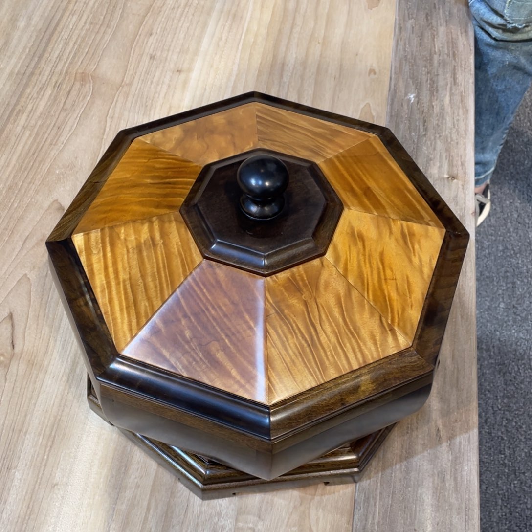 阴沉木阴沉金丝楠果盘