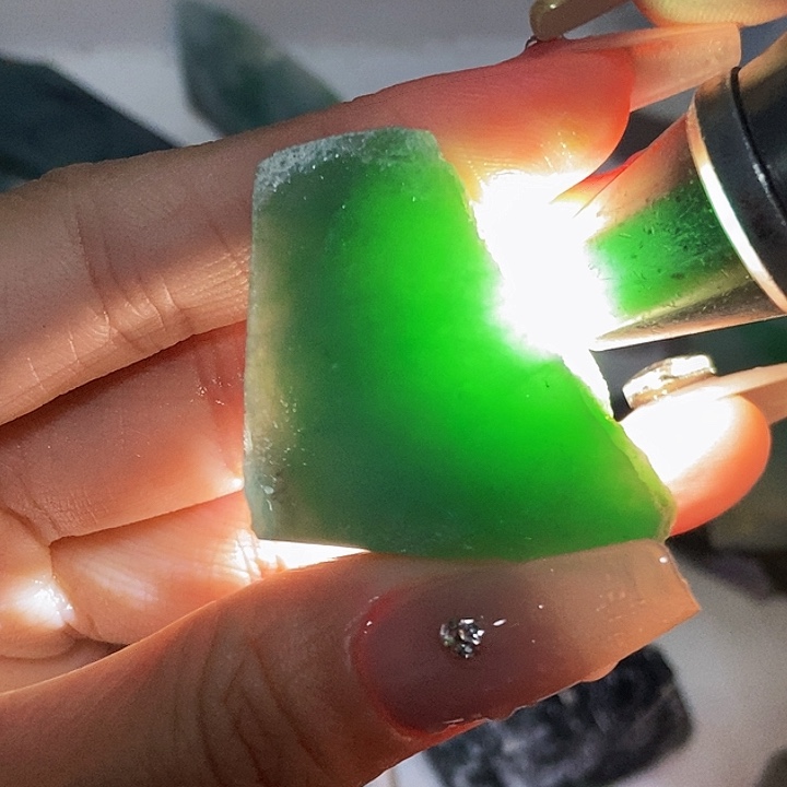 定制翡翠未镶嵌翡翠定制 定金100 原价1500