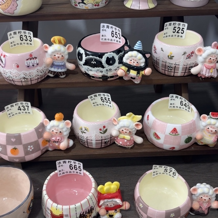 屿山窑老师景德镇手作