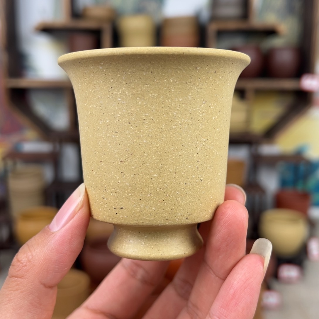 紫砂茶杯拙器甄选，纯原本矿。