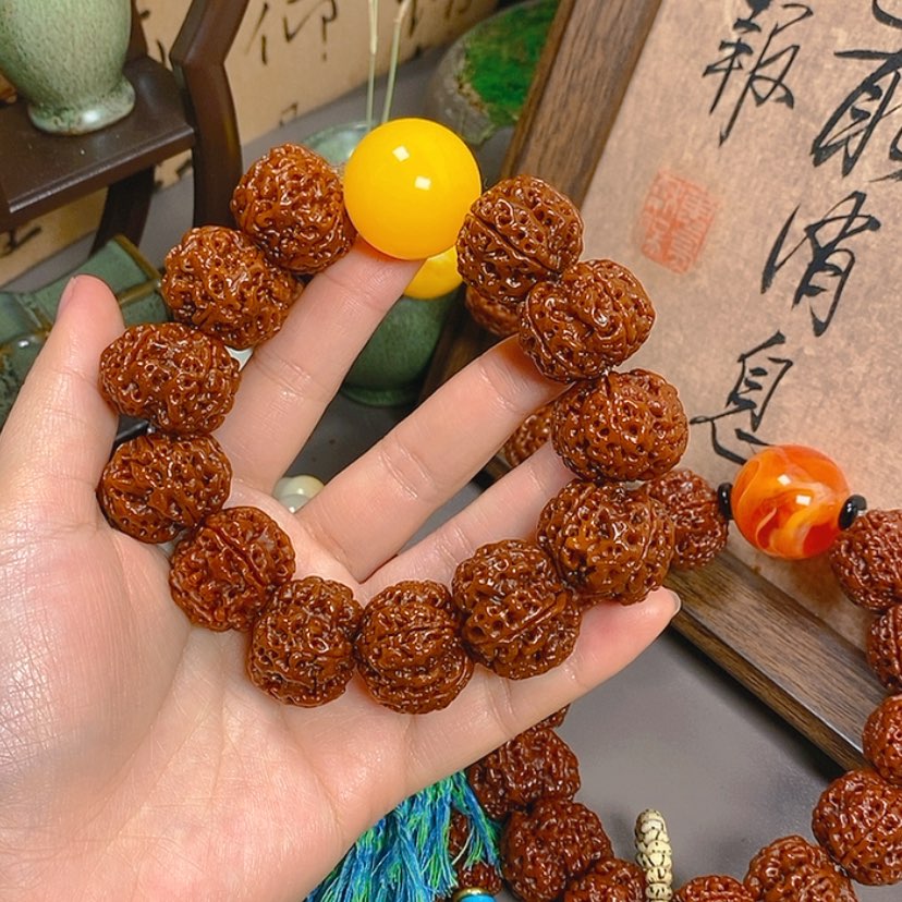 【闪购商品】金刚菩提吊坠523。  蜜